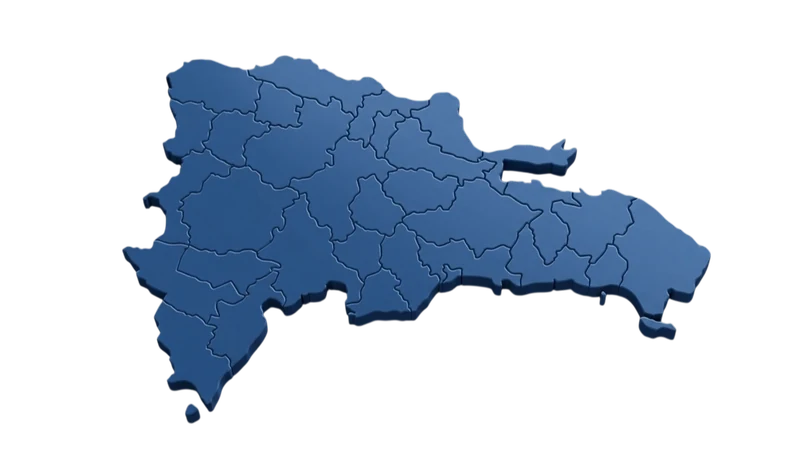 Cobertura en las 31 provincias y el Distrito Nacional